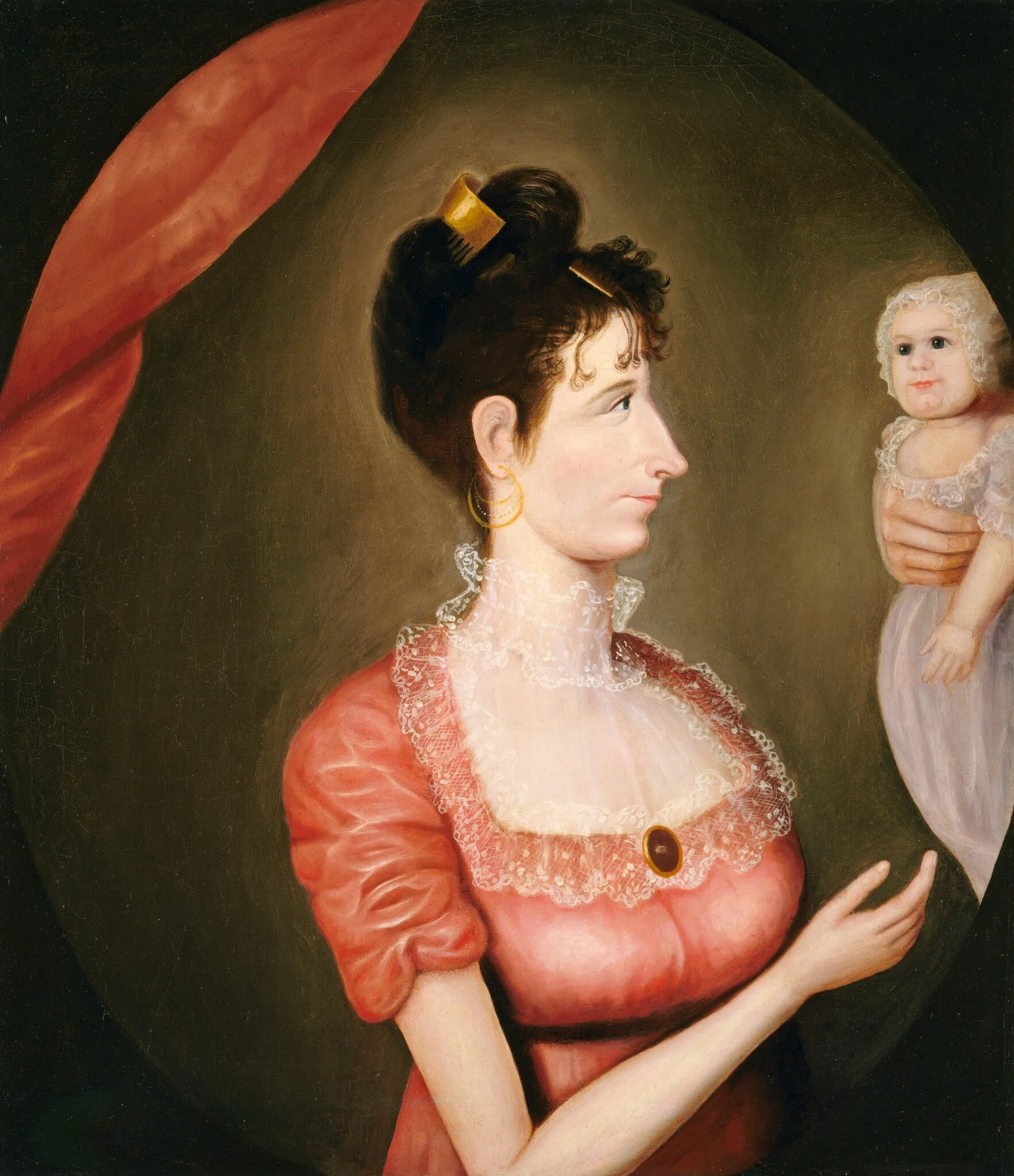 The Proud Mother, detail