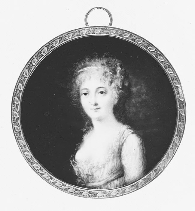 Portrait of a Woman, Said to Be the Comtesse de Guiche, detail