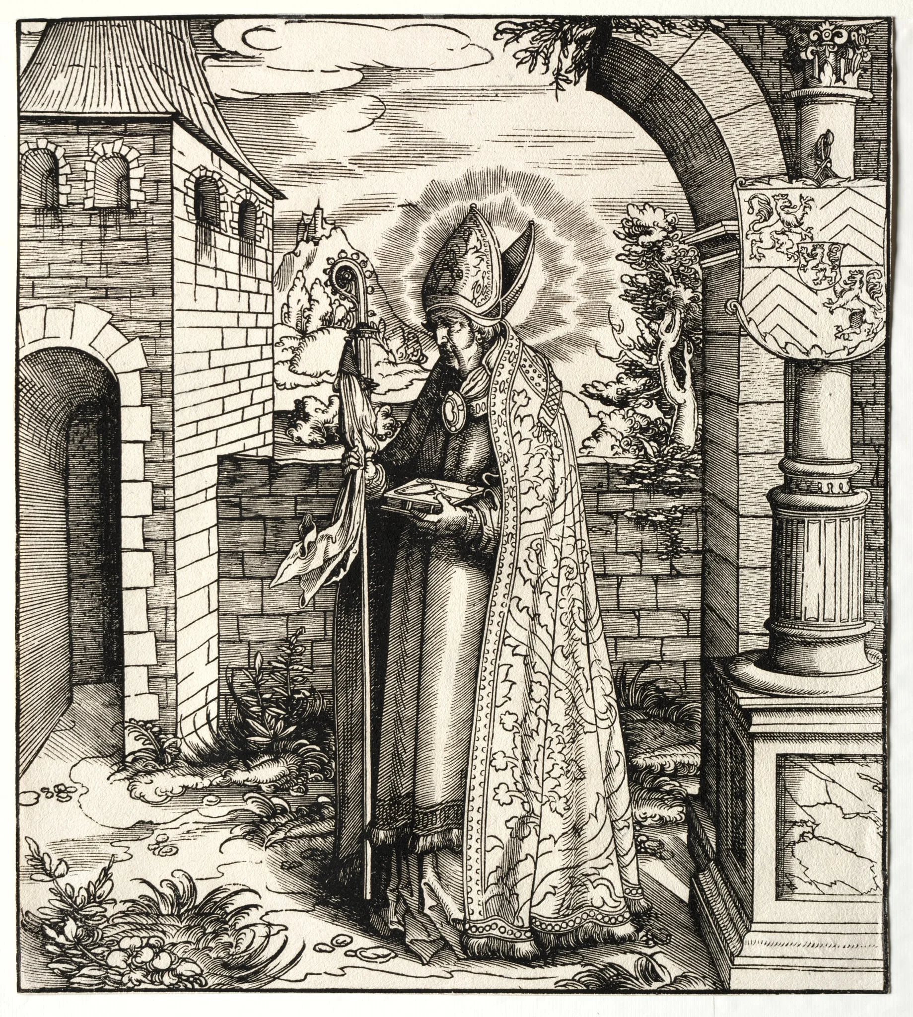 Saints Connected with the House of Hapsburg: A General Account of the Ancestry of Emperor Maximilian I, detail