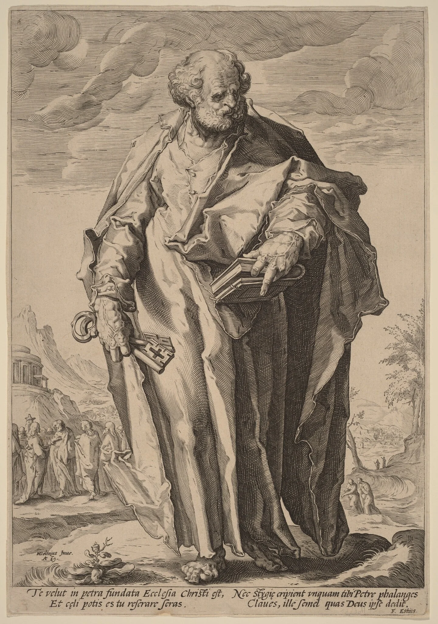 Saint Peter, detail