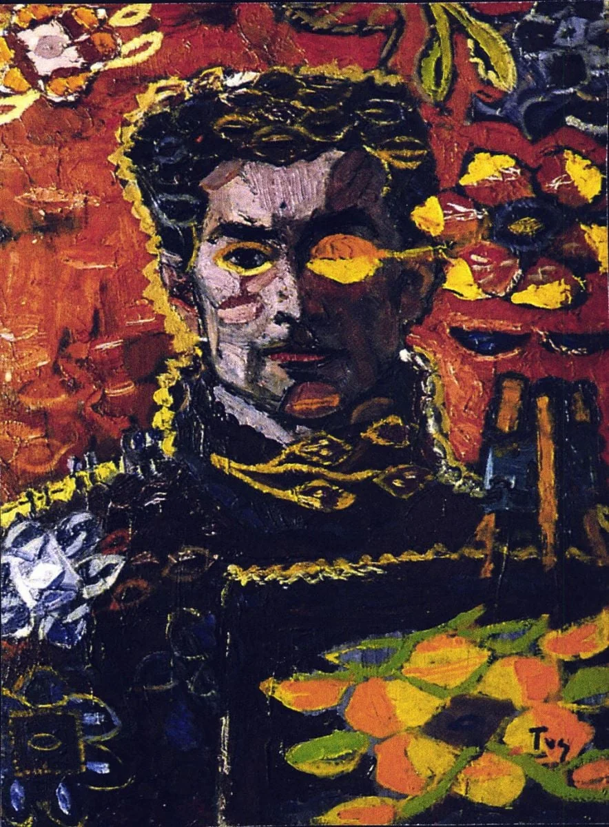 Autoportret, detail