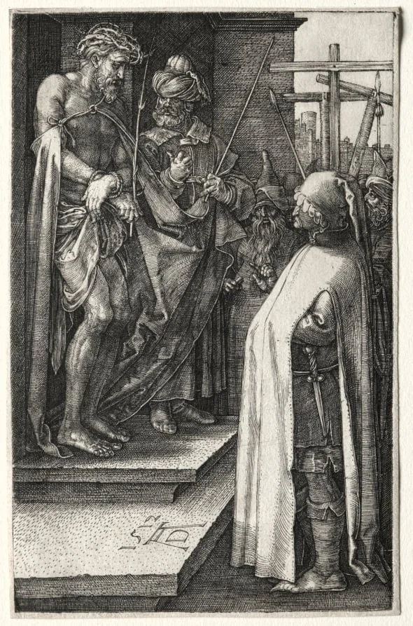 Christ Shown to the People, detail