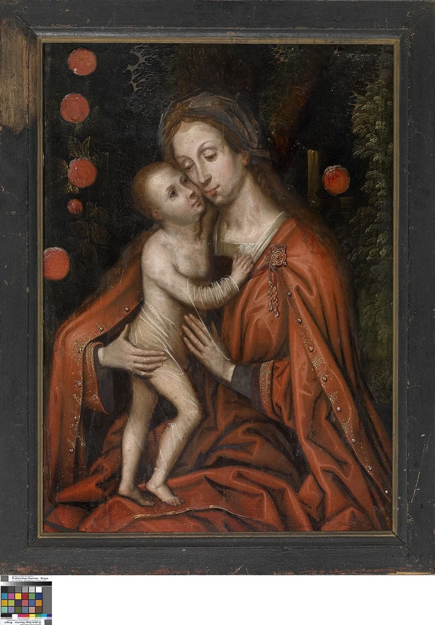 Madonna, detail
