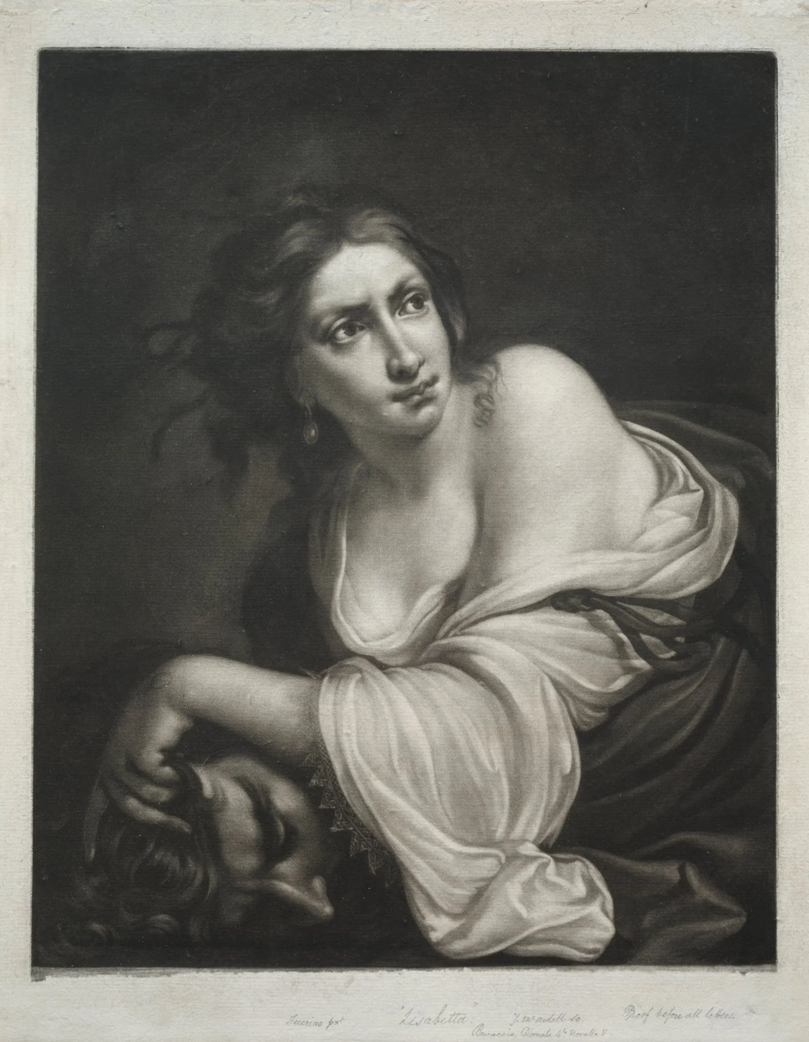 Lisabetta, detail