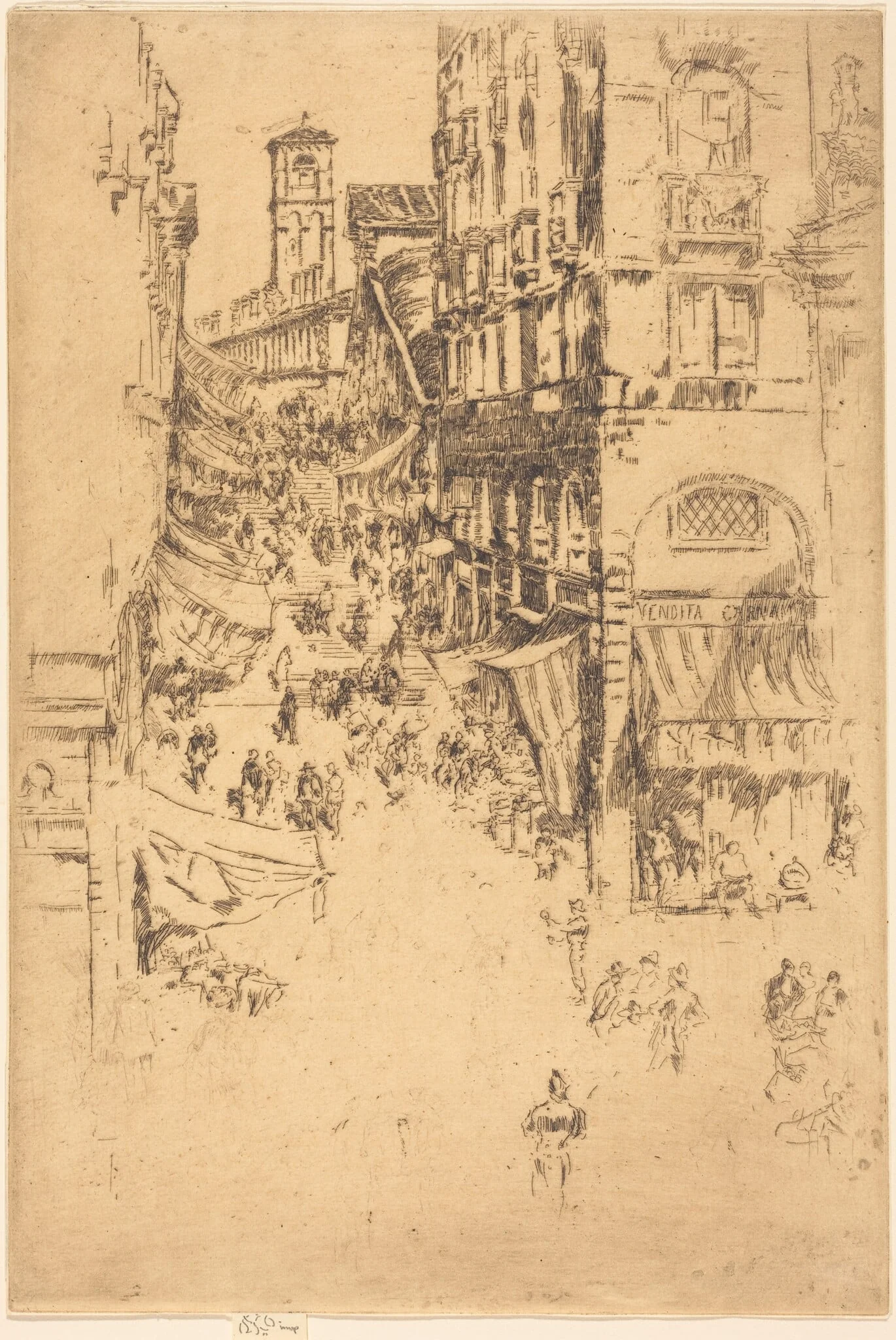 The Rialto, detail