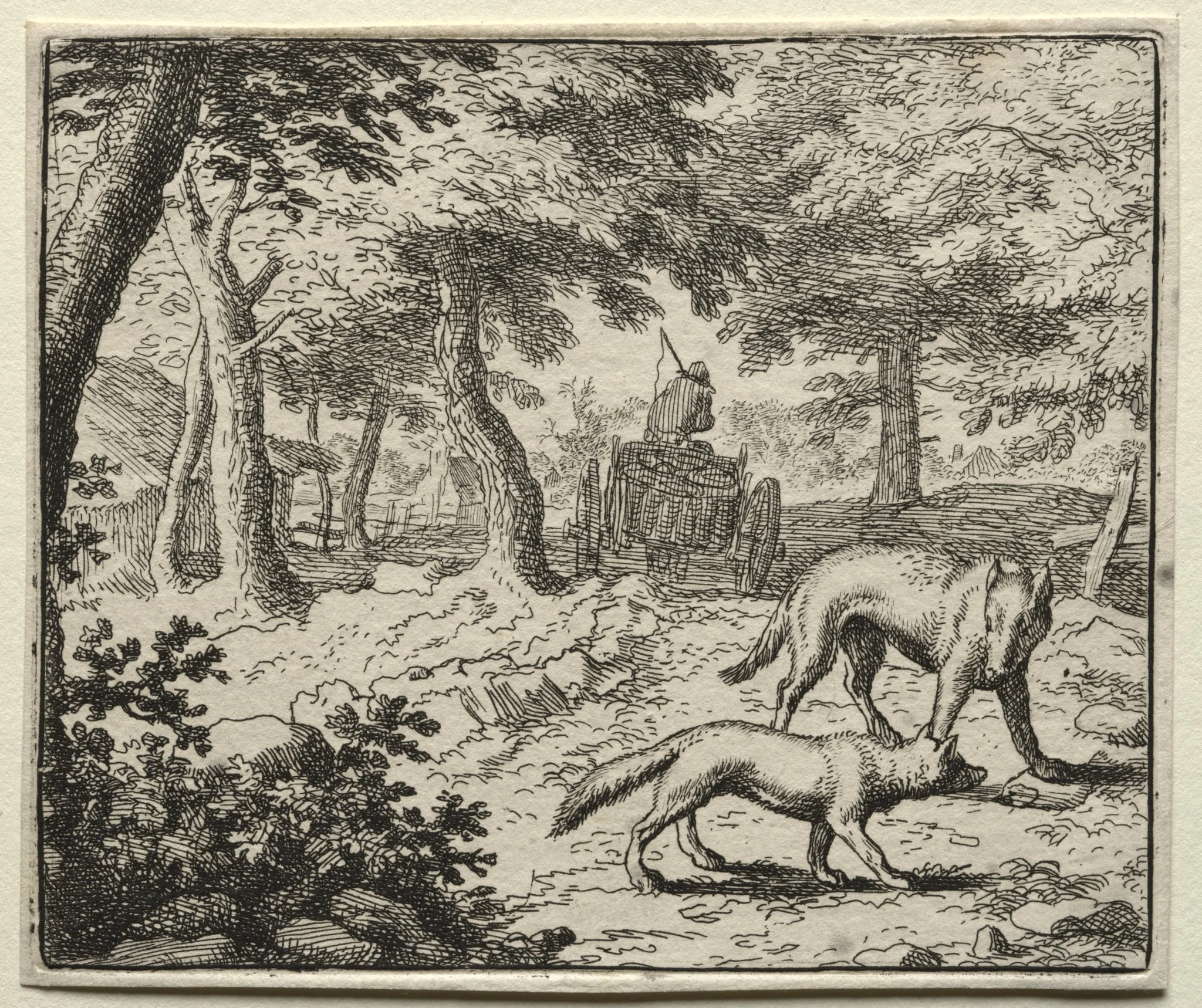Reynard the Fox: The Badger's Defense of Reynard, detail