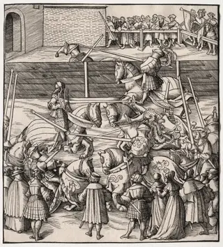 The Art of Jousting and Tilting, by Leonhard Beck, 1516