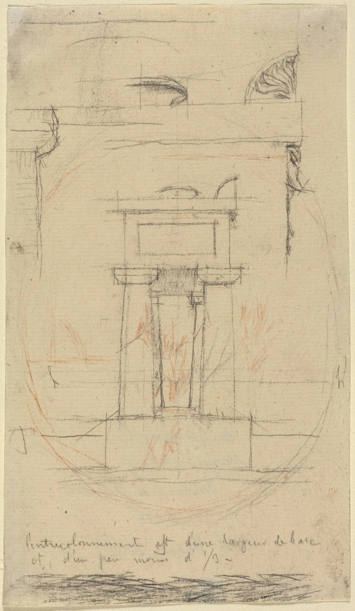 Moliere's Tomb, detail