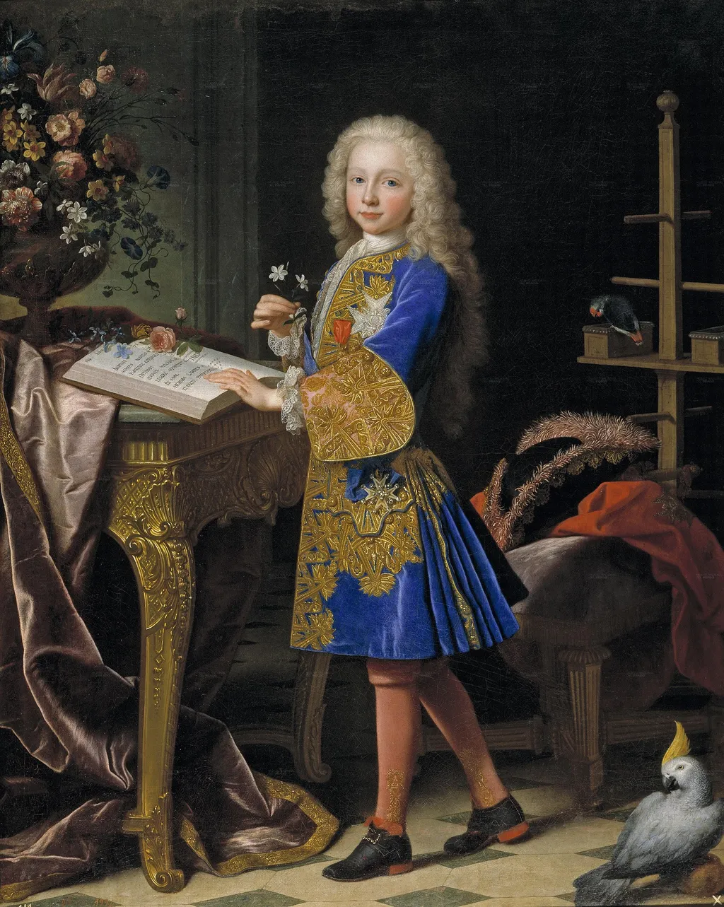 Charles III as a Child, by Jean Ranc, oil, 1724