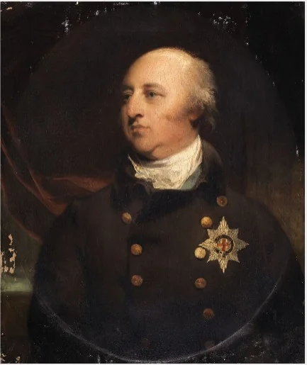 Portrait of John Jeffreys Pratt, Marquess of Camden (1759-1840), detail