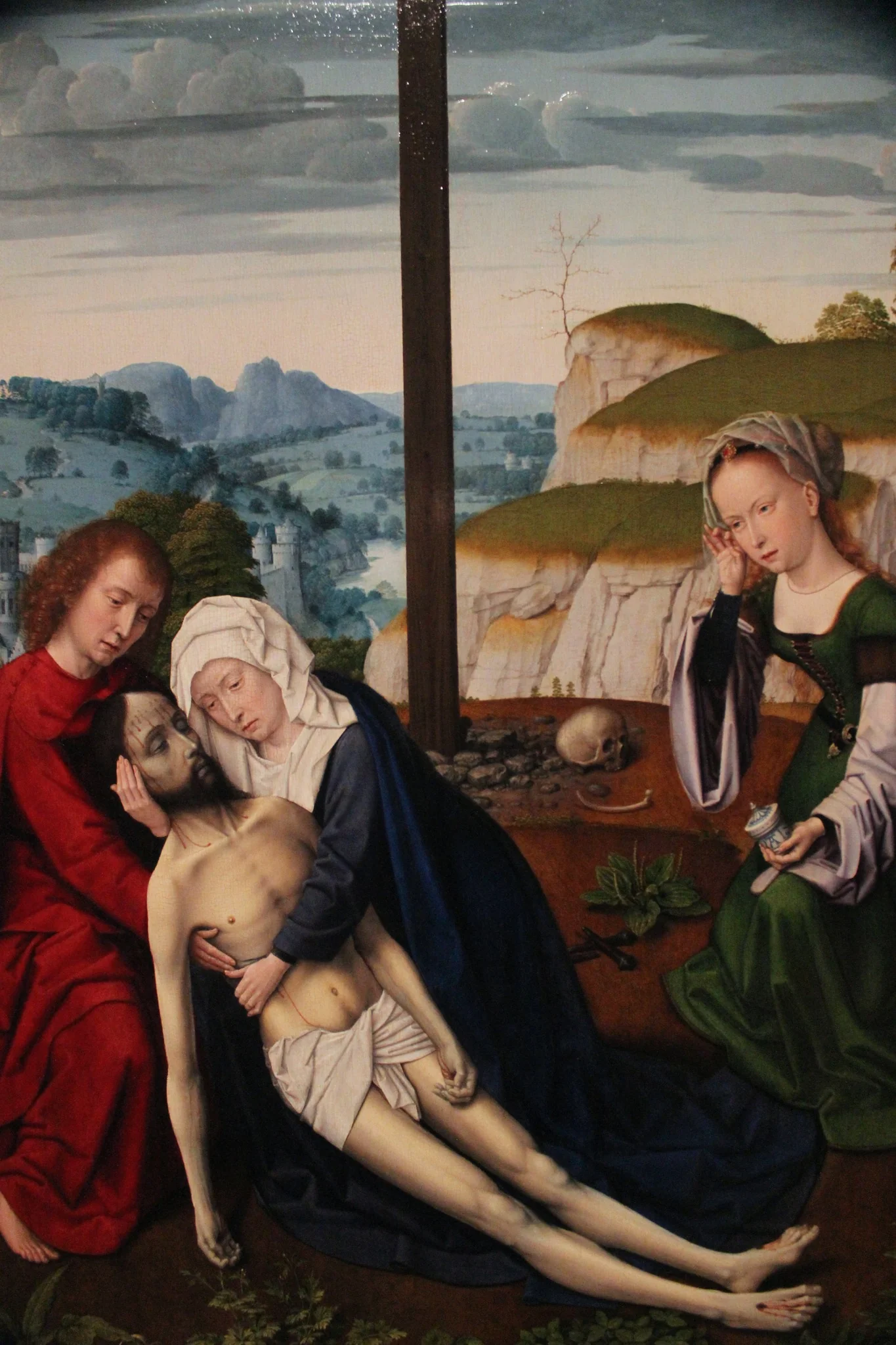 Lamentation, detail