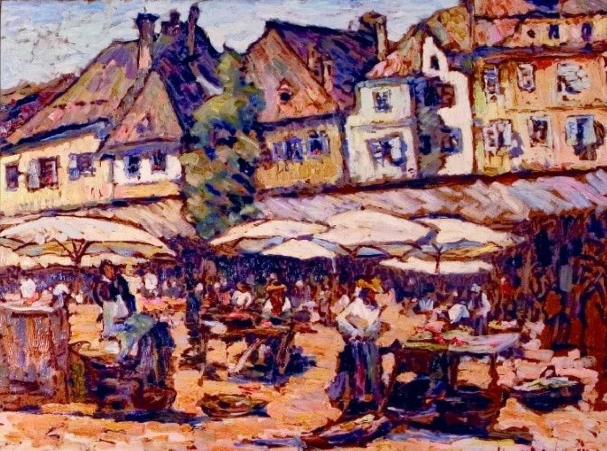 Piața din Sibiu, detail