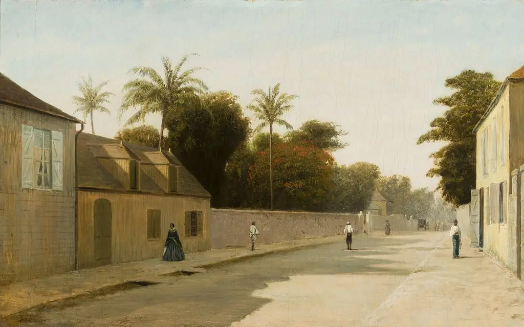 Paisagem urbana (atribuído), by Adolphe Martial-Potémont, oil, 1870
