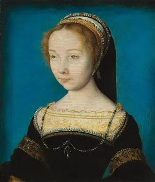 Portrait of a Woman, by Corneille de Lyon, oil, 1540