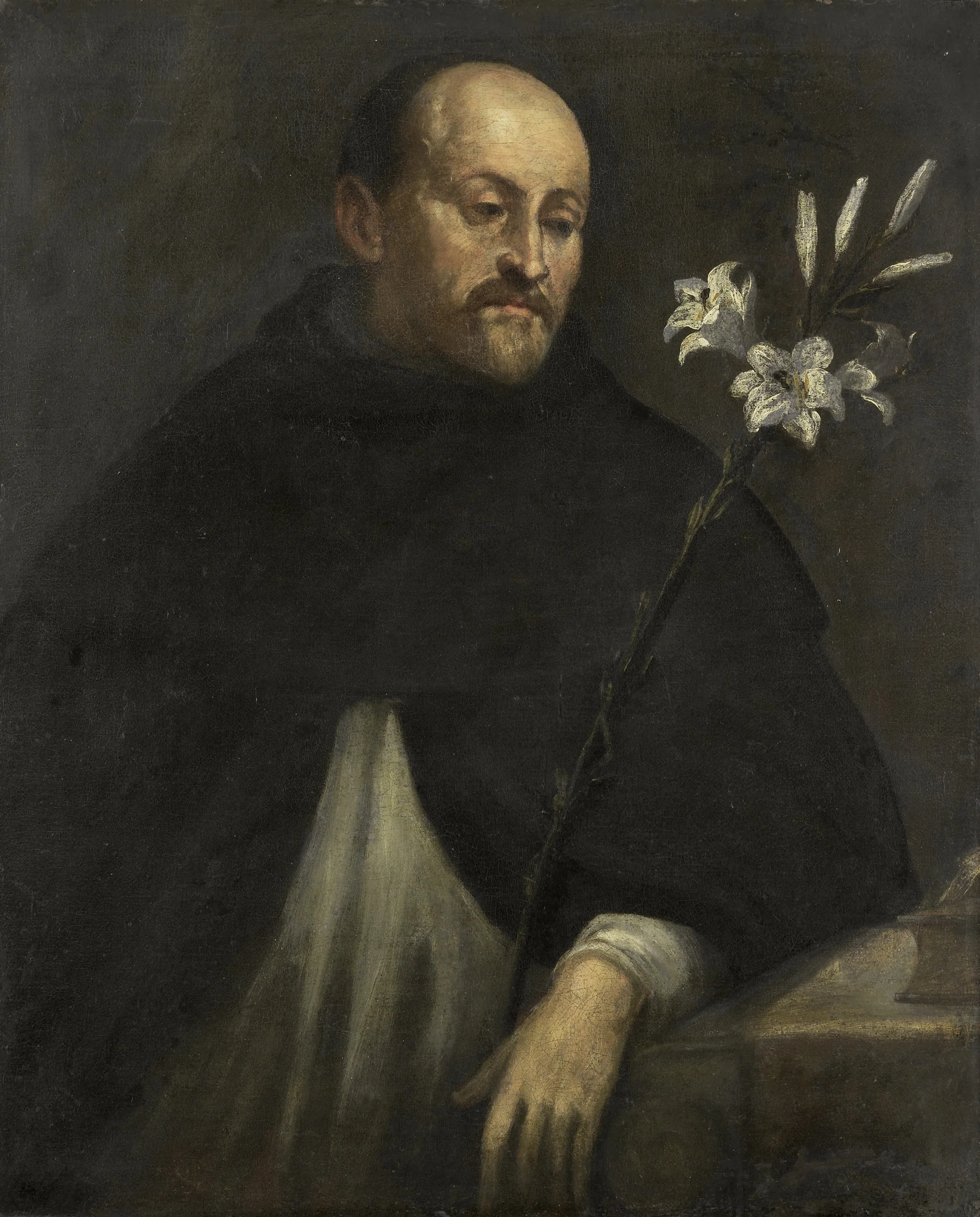 Saint Dominic, detail