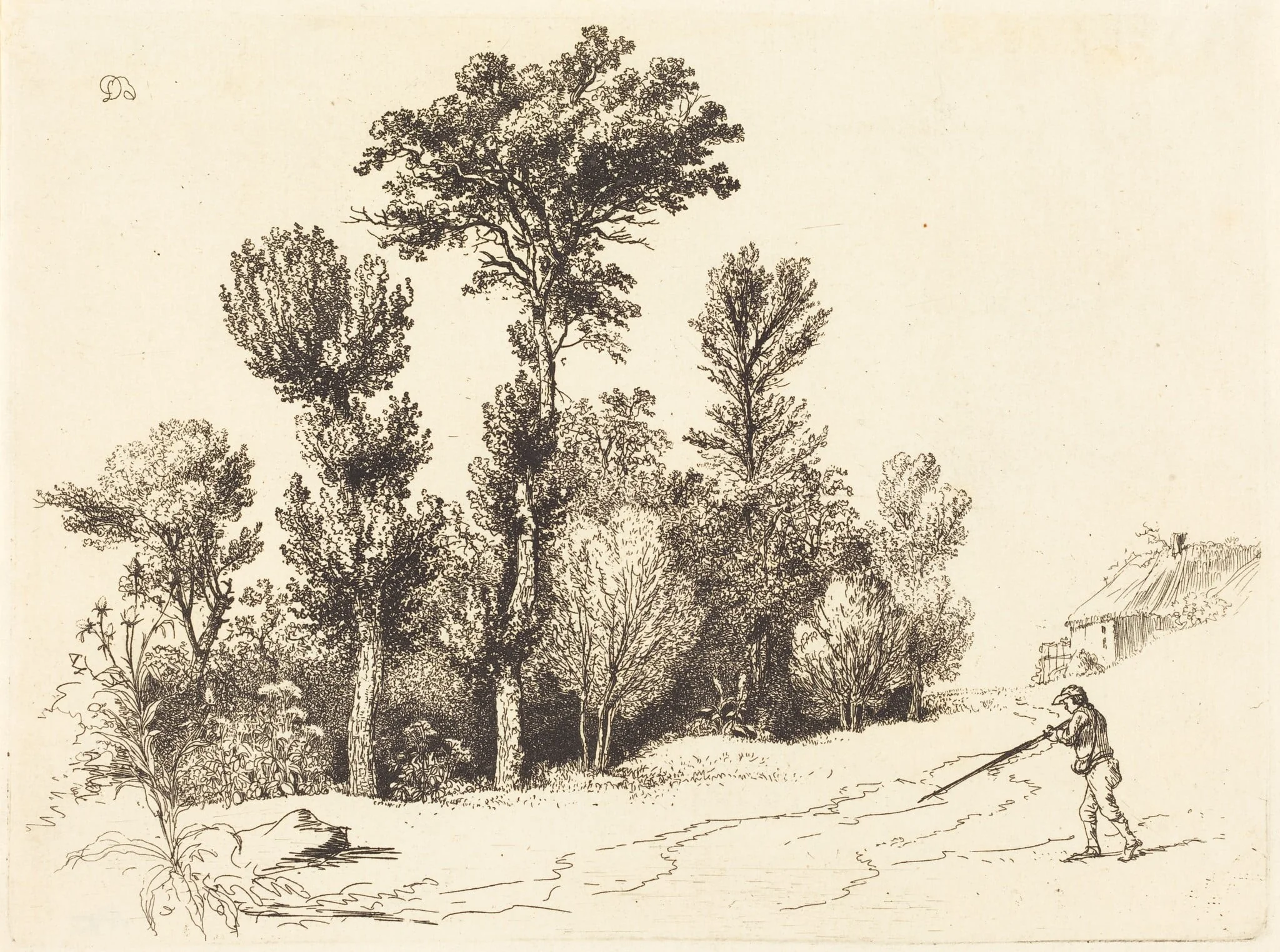 Petit Bosquet au Chasseur, detail