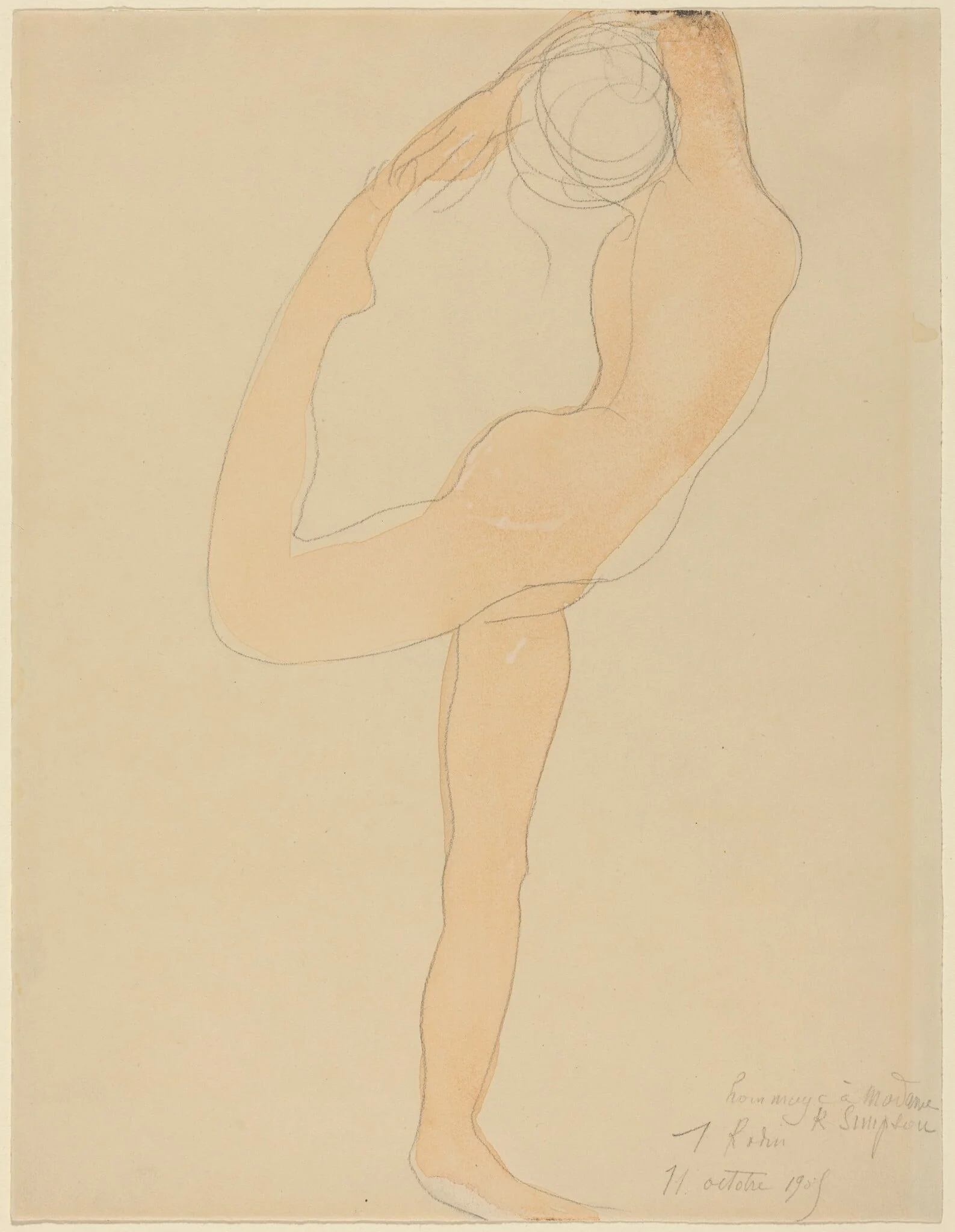 Dancing Figure, detail