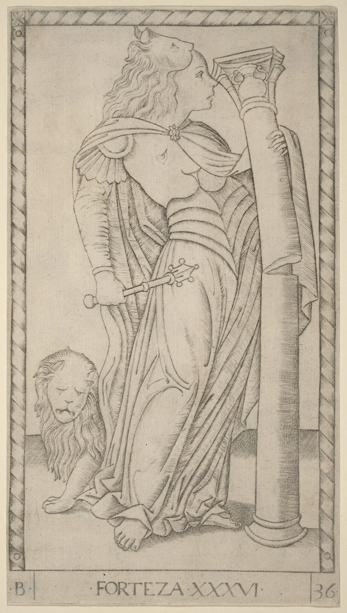 Forteza (Fortitude), detail
