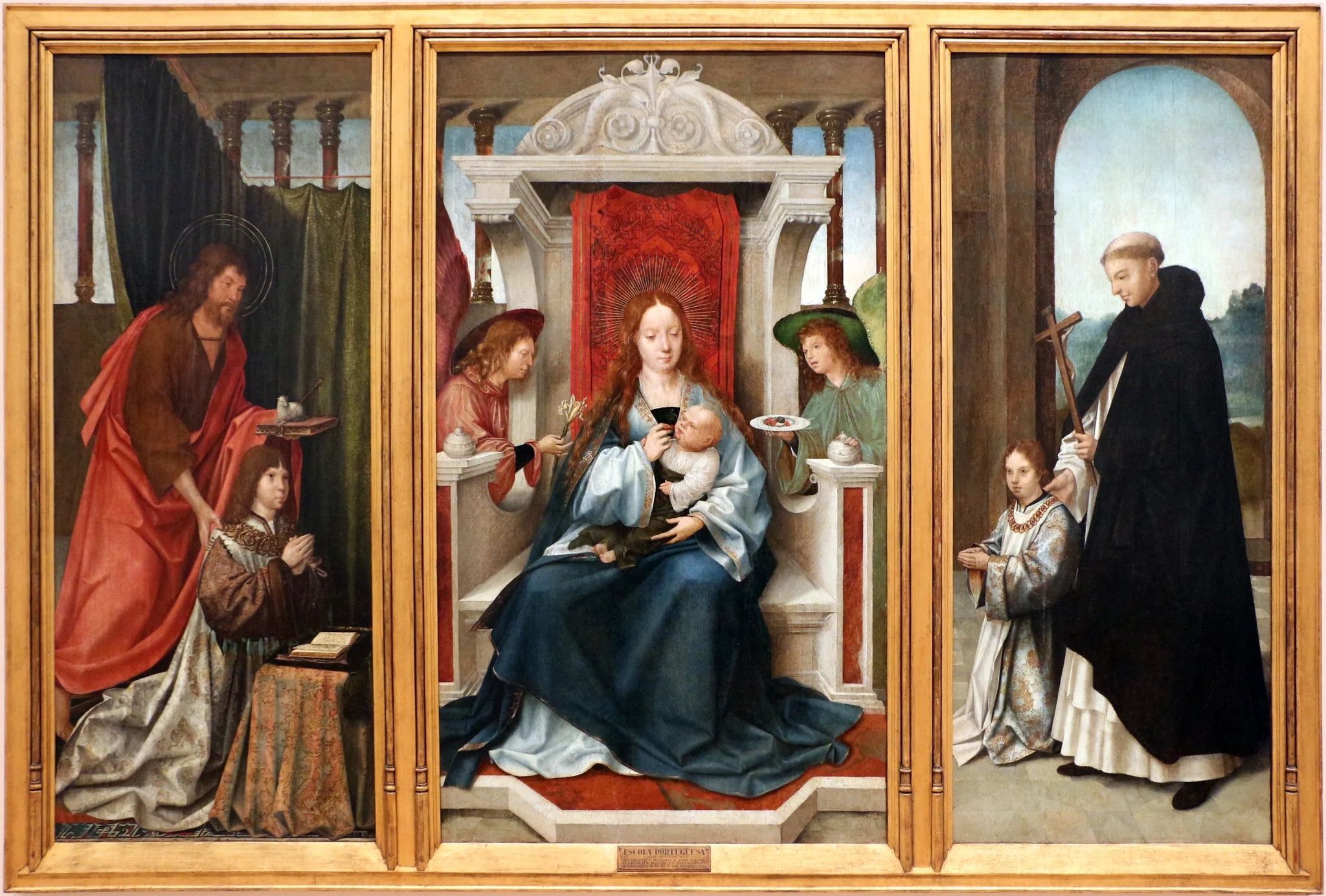 Triptych of the Princes, detail