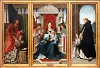 Triptych of the Princes, by Master of Lourinhã, unspecified, 1510
