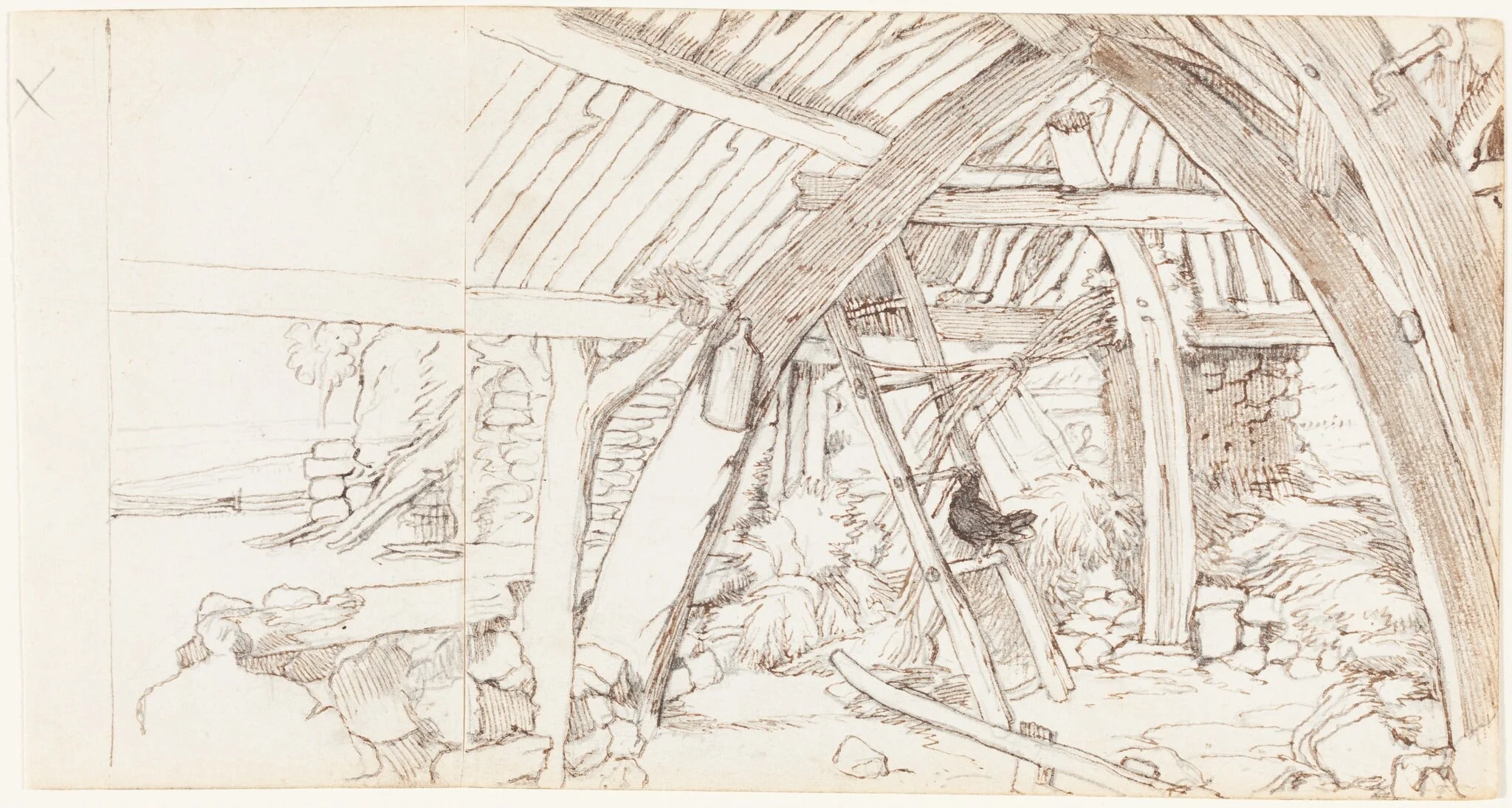 The Barn, detail