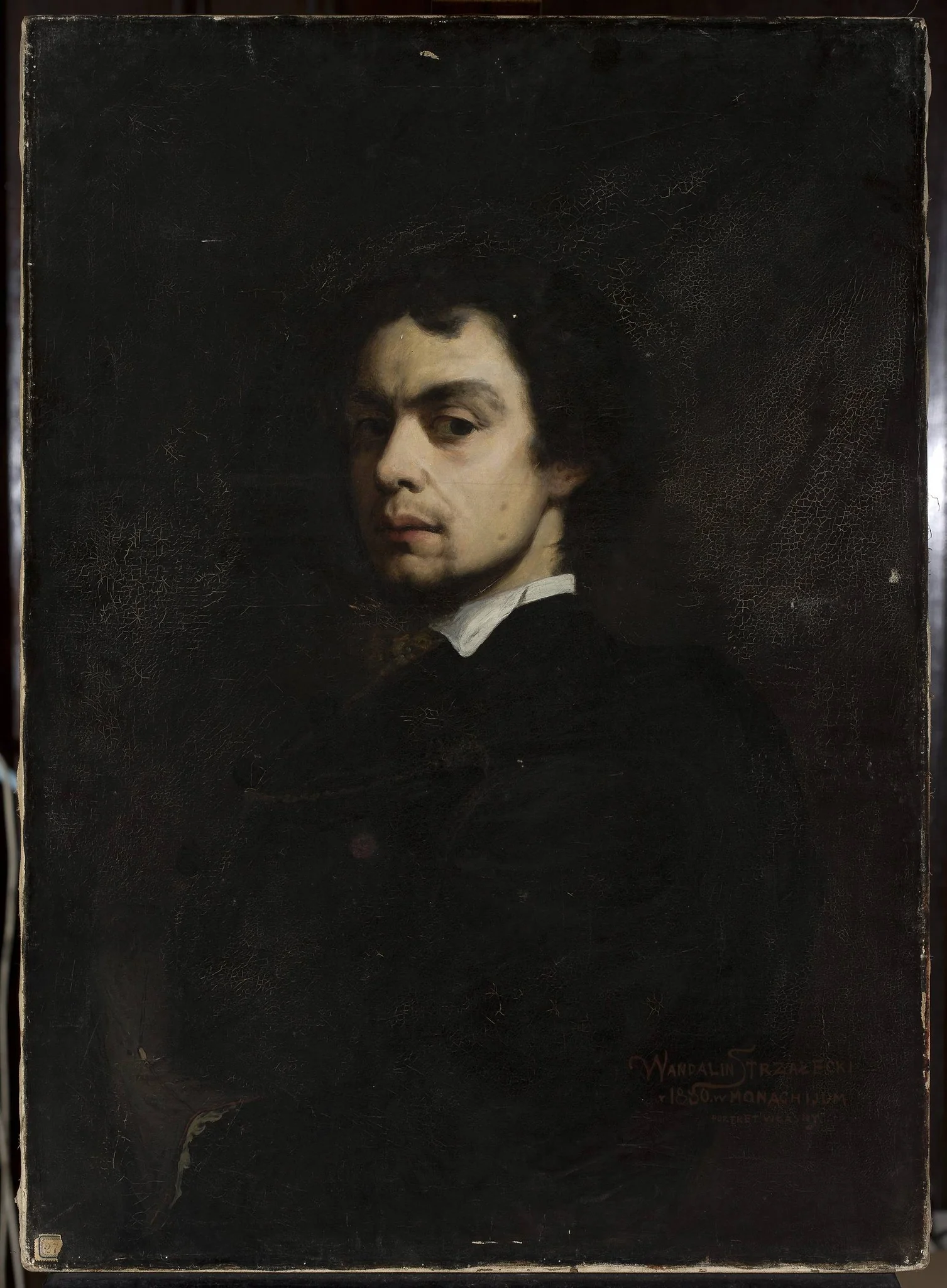 Self-portrait, detail