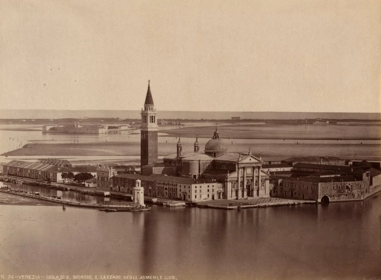 Venice - Island of San Giorgio, San Lazzaro degli Armeni, the Lido, detail
