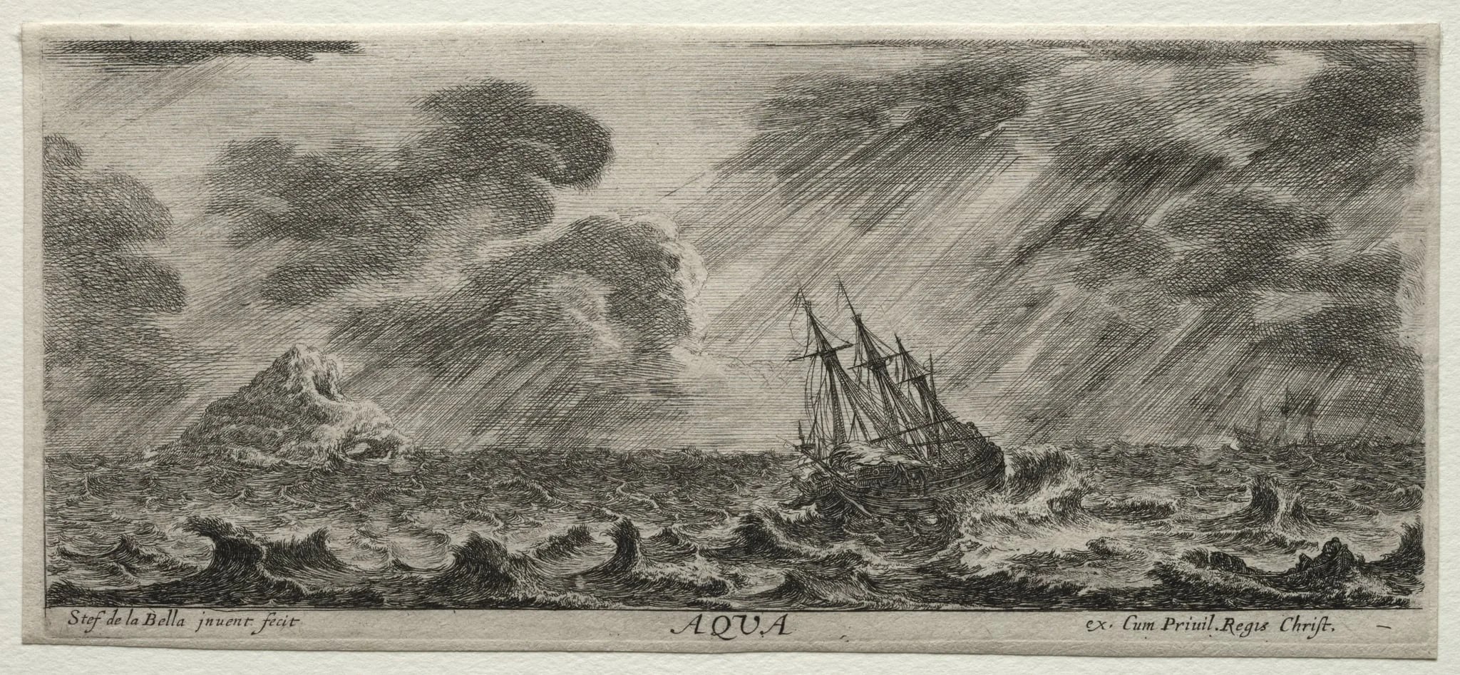 The Four Elements: Aqua, detail