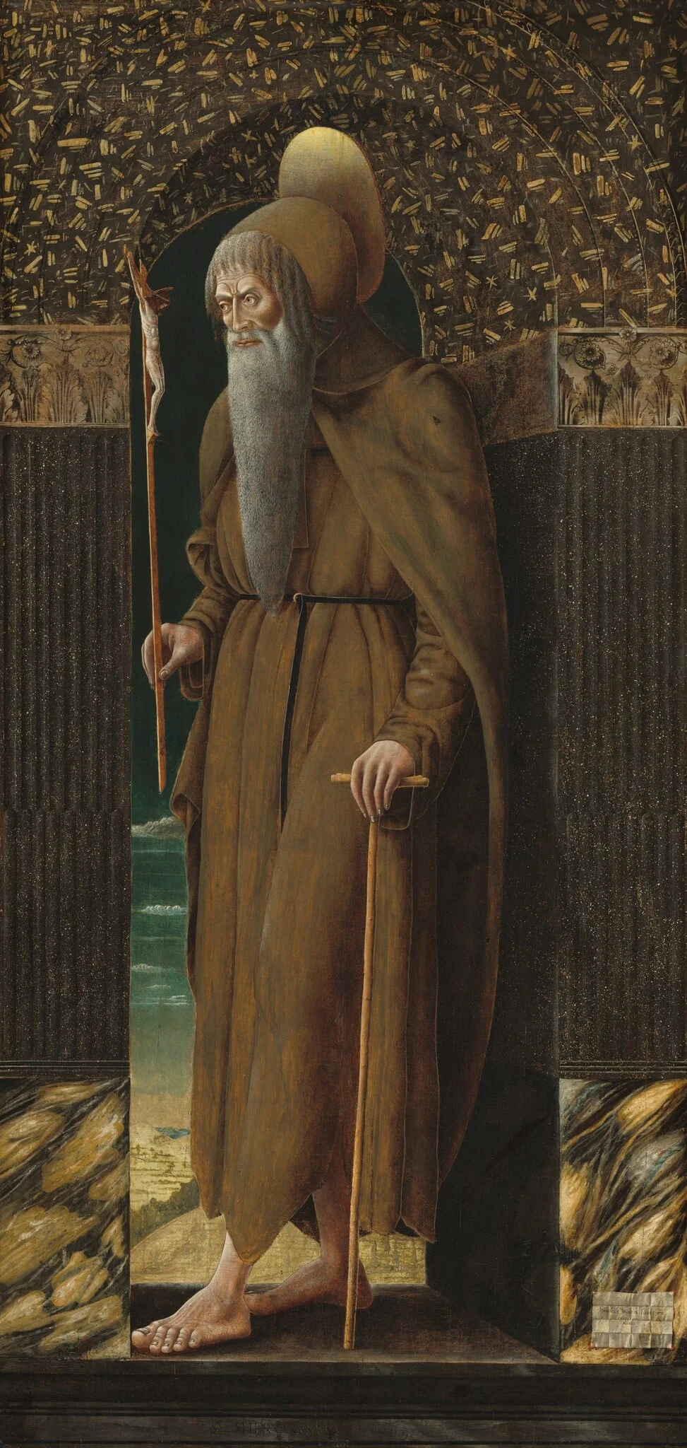 Saint Jerome, detail