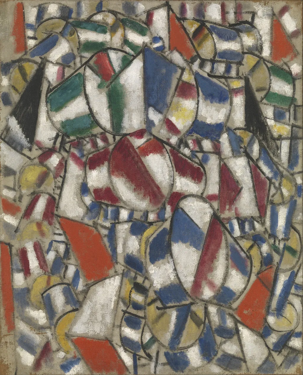 Contrast of Forms, by Fernand Léger, oil, 1913