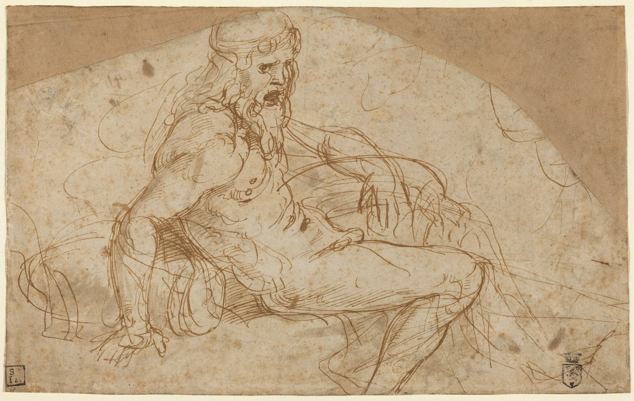 River God, detail
