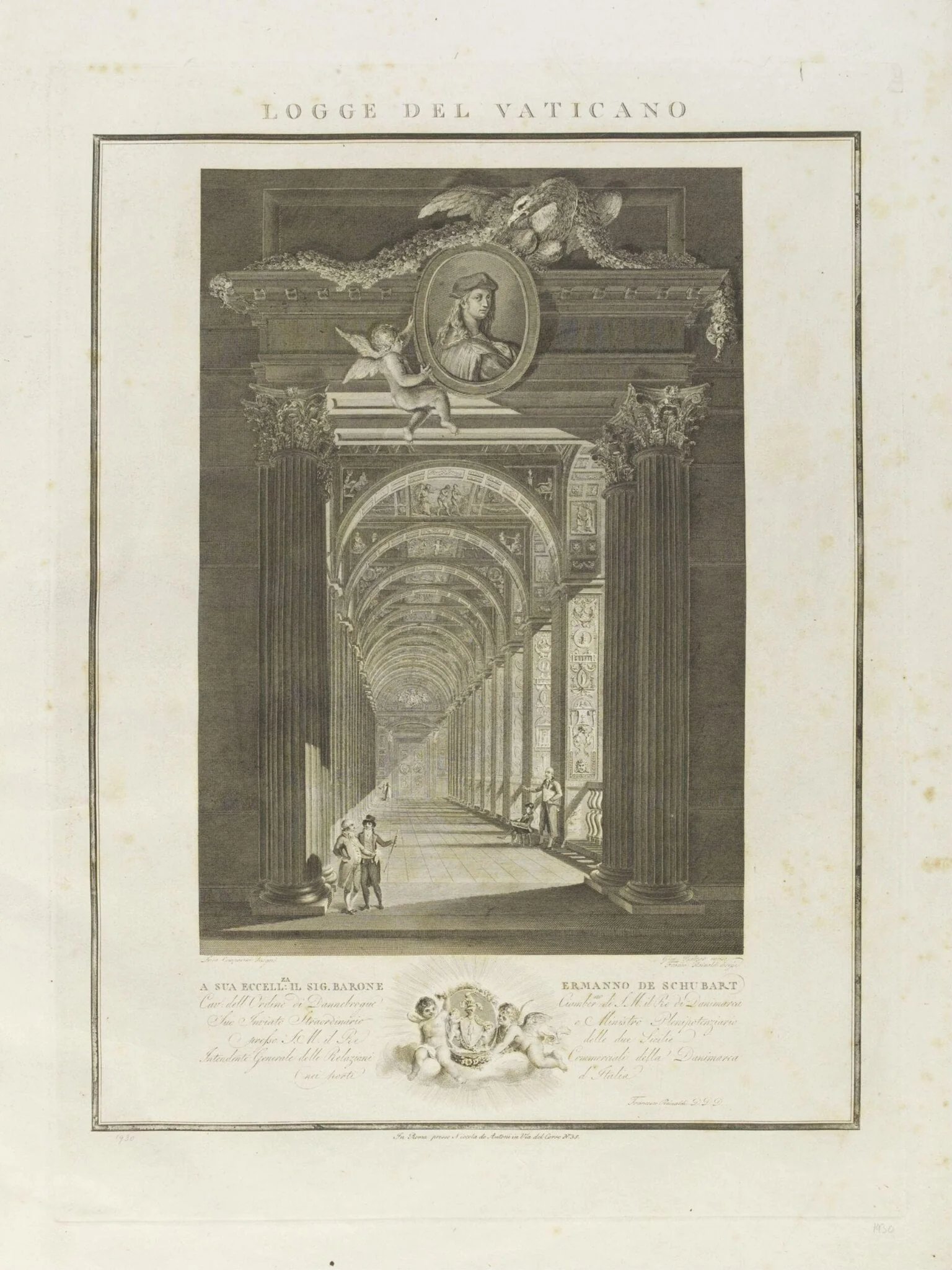 Logge del Vaticano, detail
