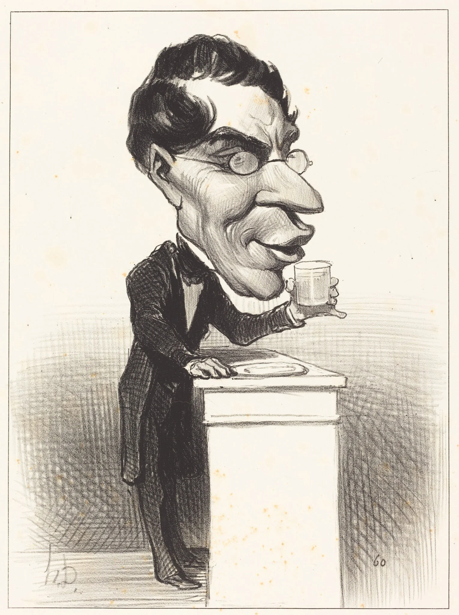 H.M. Augustin Corne, detail