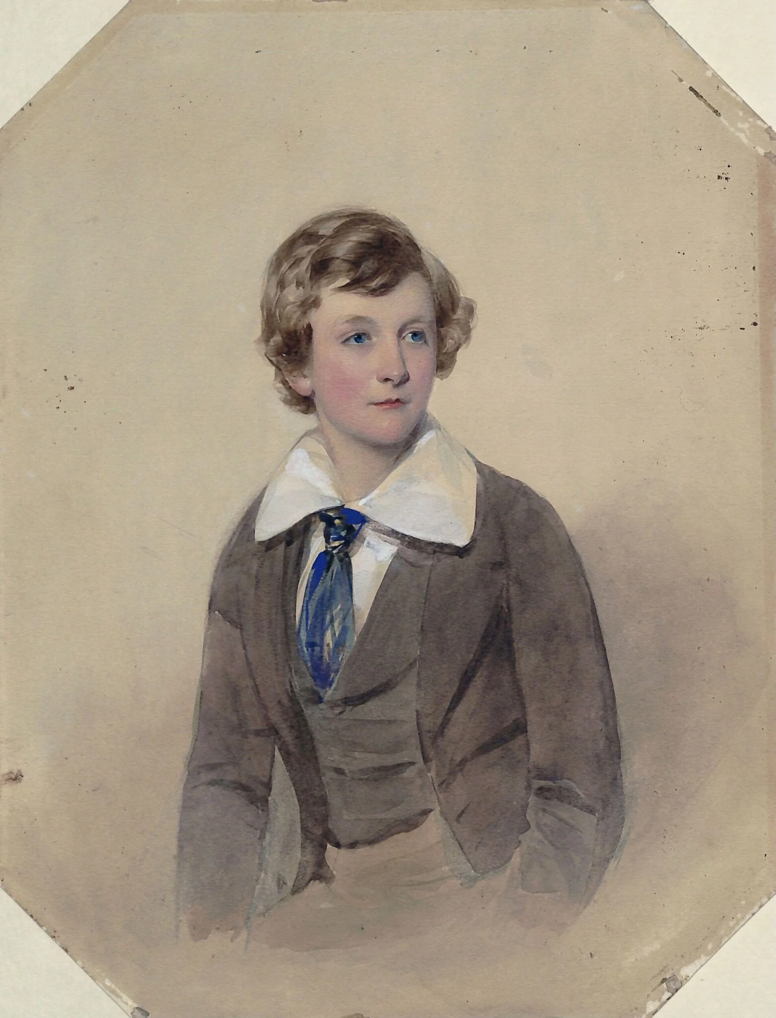 Portrait of a Boy: The Artist's Son, detail
