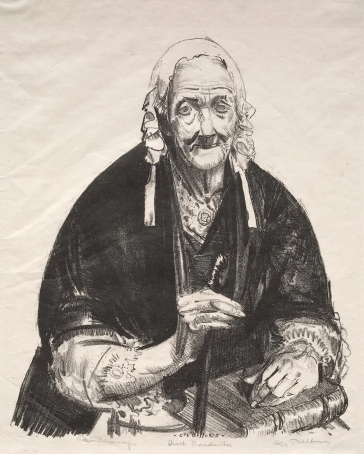 Irish Grandmother, detail