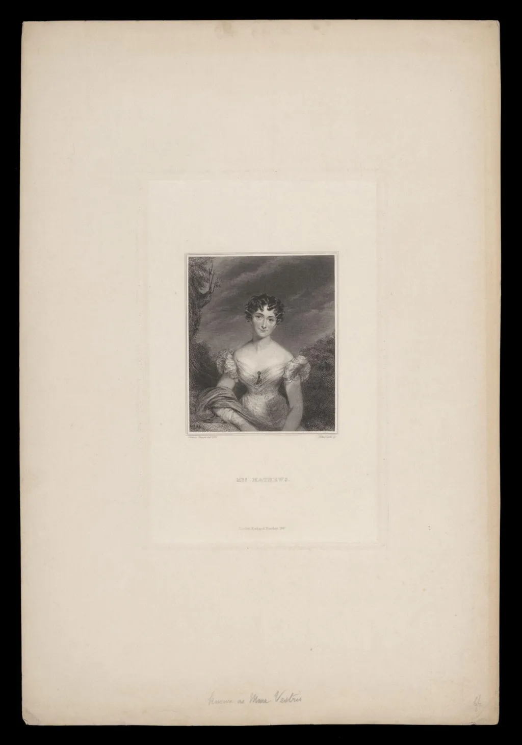 H Beard Print Collection, by Louisa Sharpe, 1847