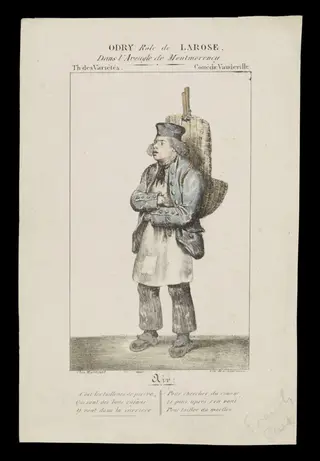 H Beard Print Collection, by Godefroy Engelmann, 1750
