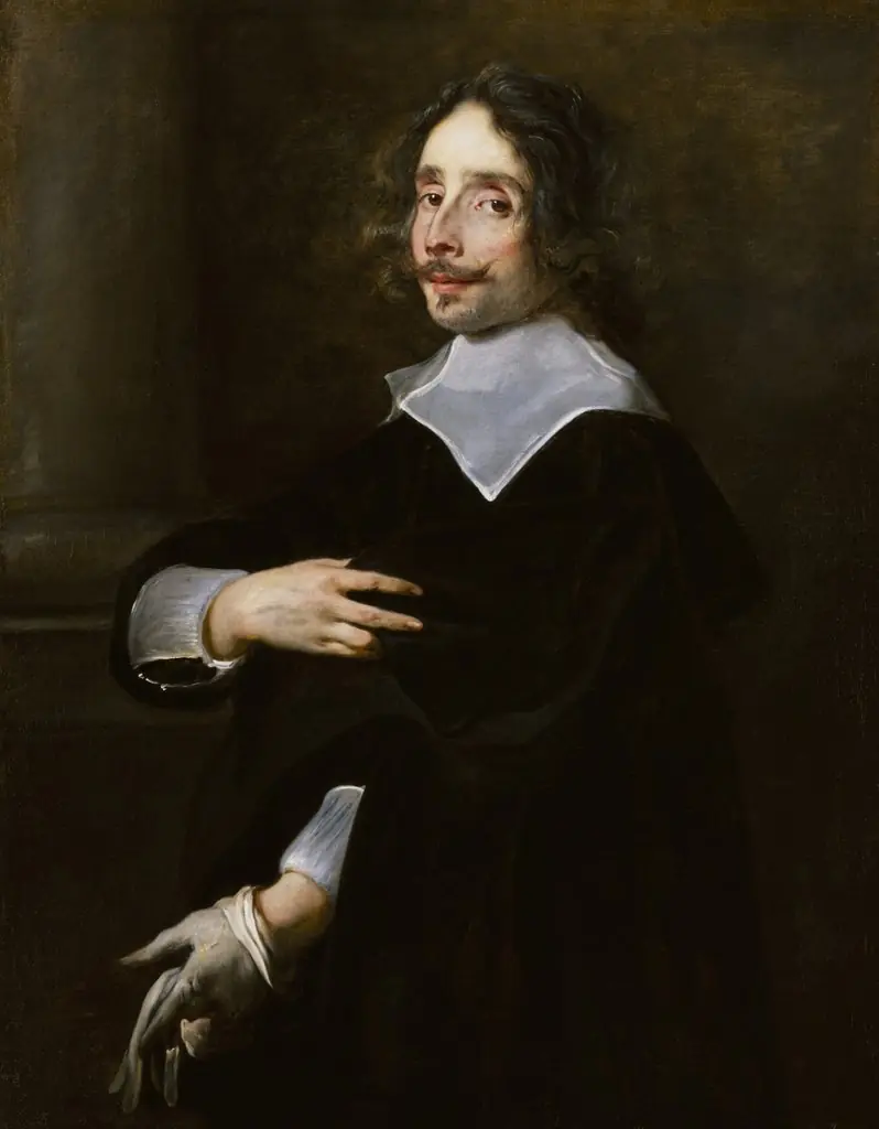 Young Man, by Jan Cossiers, oil, 1650