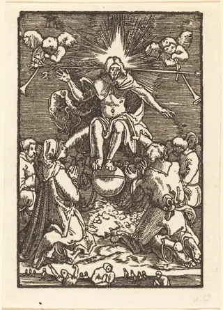 The Last Judgment, by Albrecht Altdorfer, ink, 1513