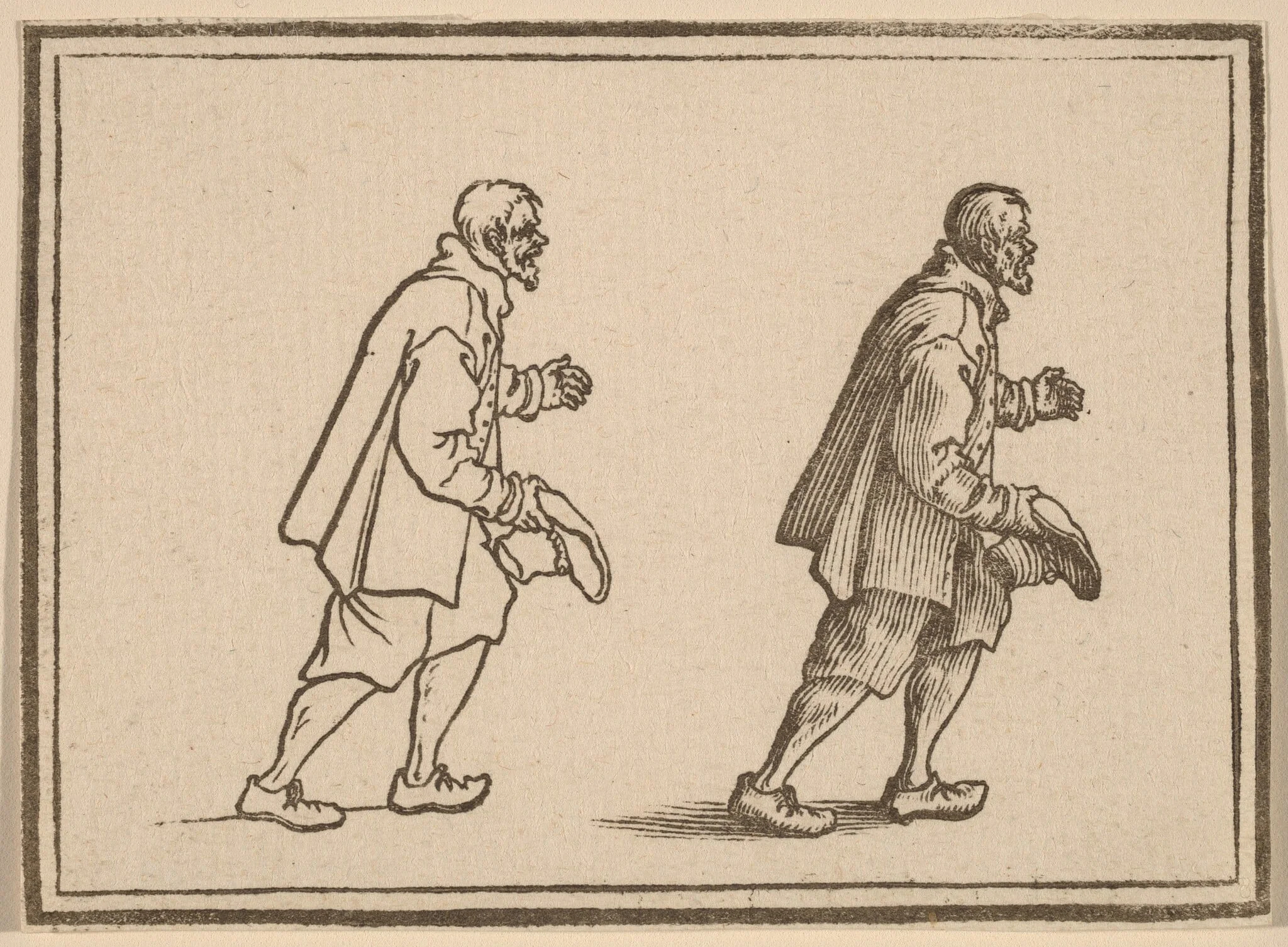 Peasant with Hat in Hand, detail