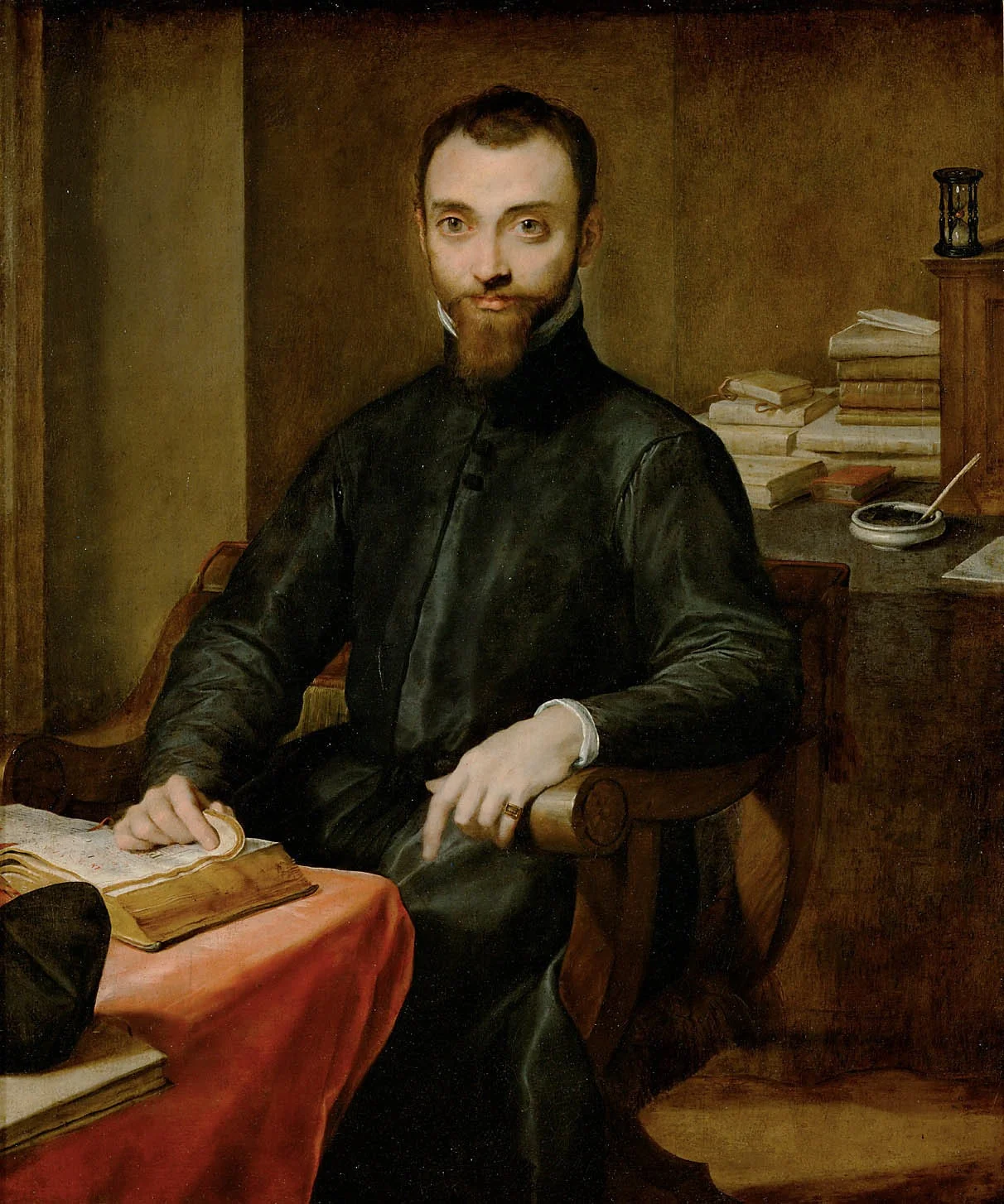 Ritratto di monsignor Giuliano della Rovere, detail