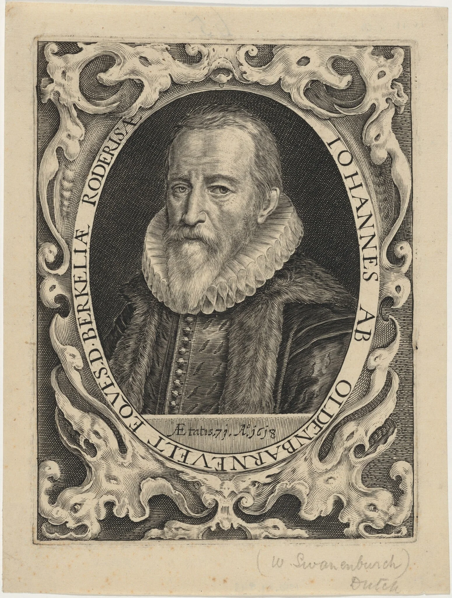 Johan van Oldenbarneveldt, detail