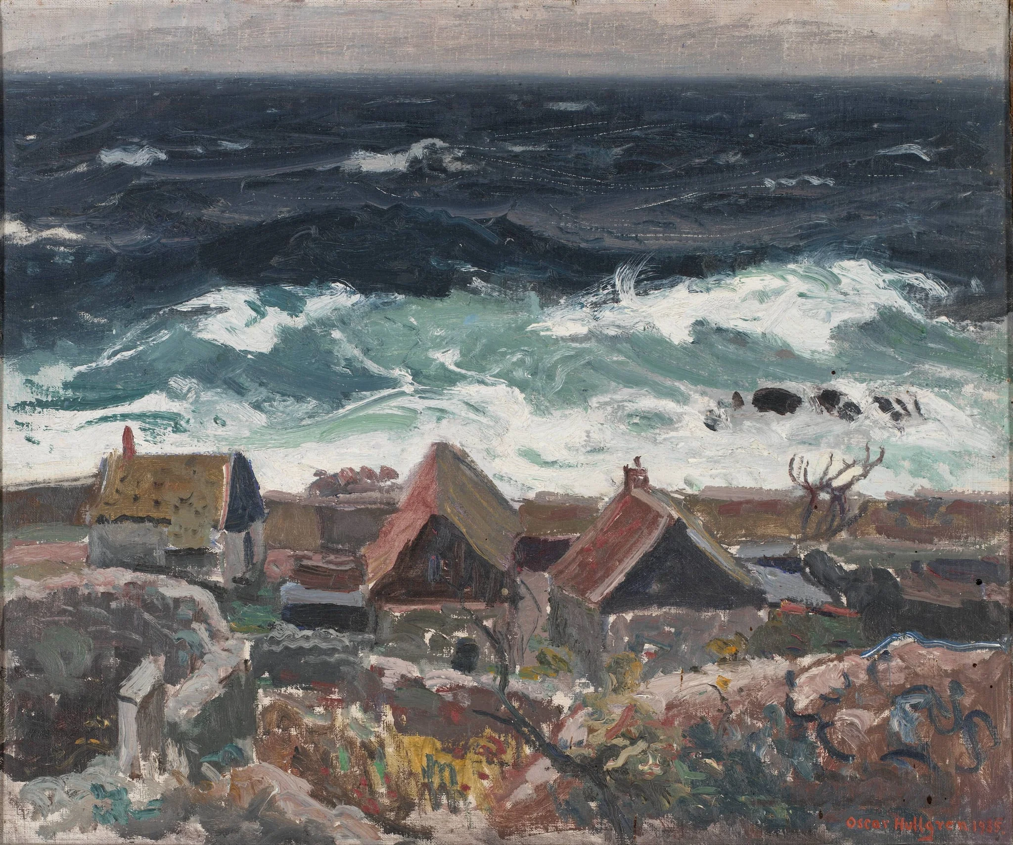The Sea Near Christiansø, detail