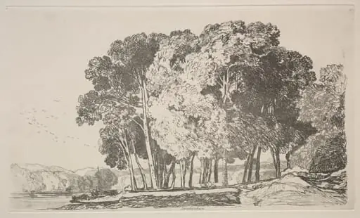 Liber Studiorum:  Twickenham, by John Sell Cotman, 1838