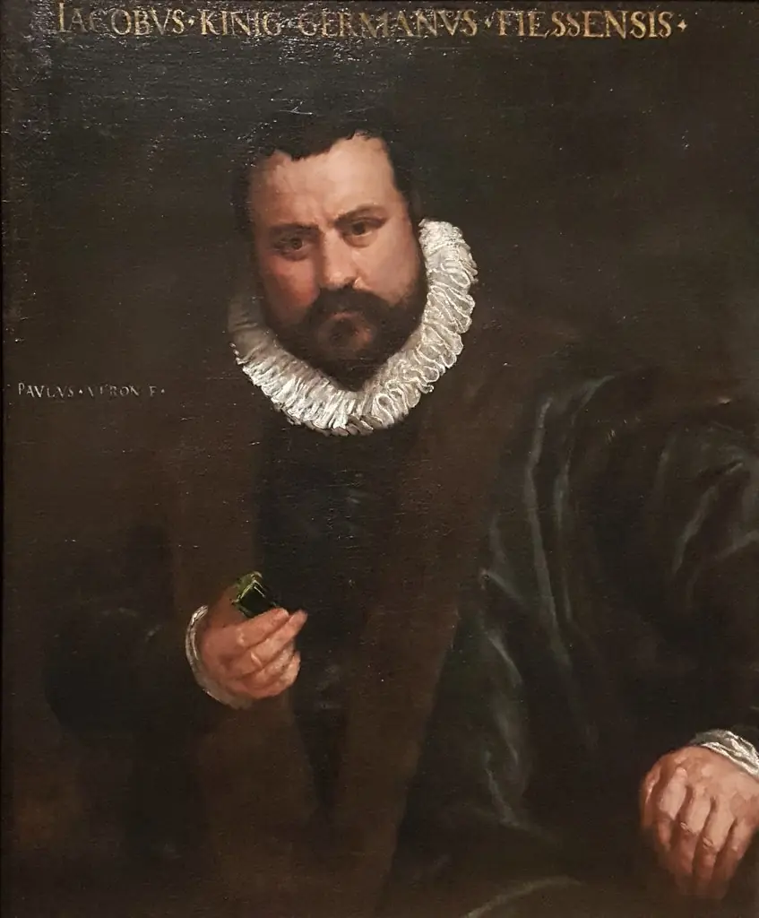 Portrait of Johann Jakob König, by Paolo Veronese, oil