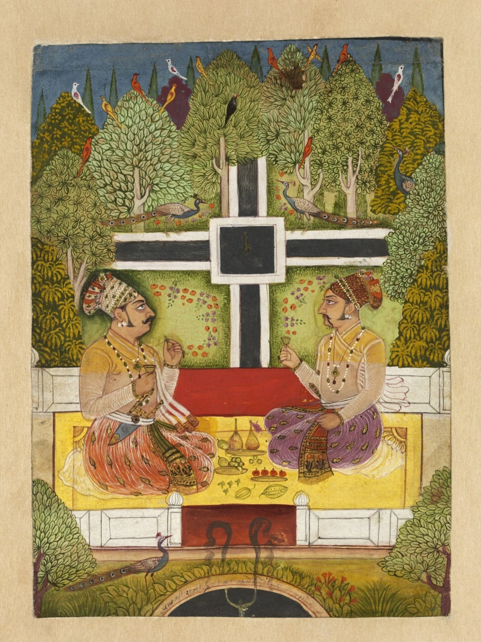Thakur Raj Singh and Thakur Fateh Singh, detail