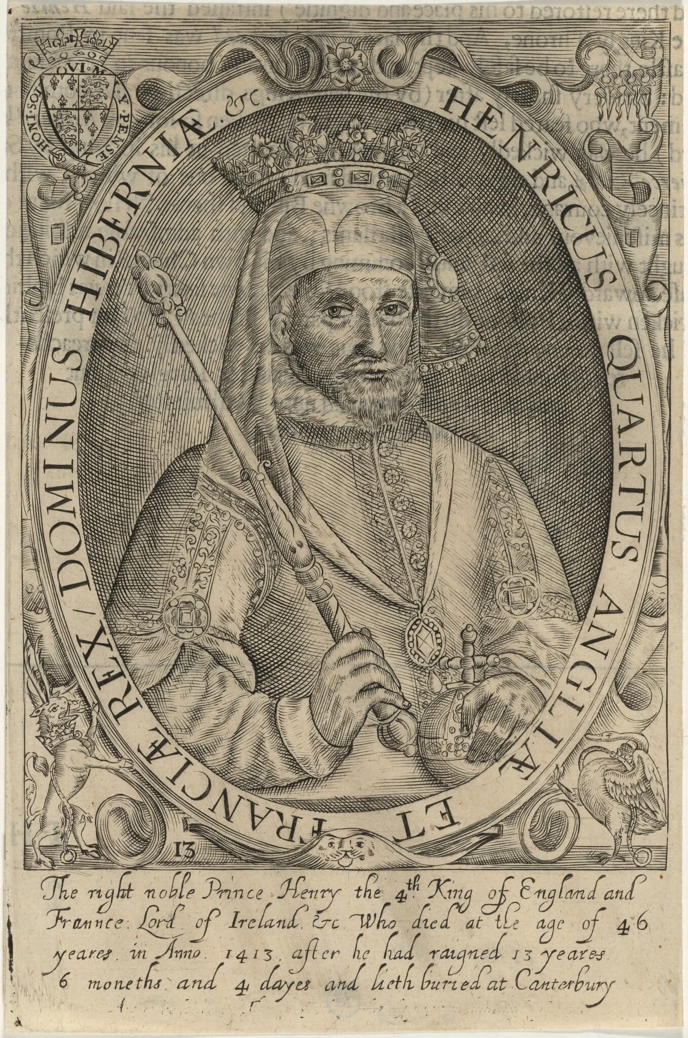 King Henry IV of England, detail