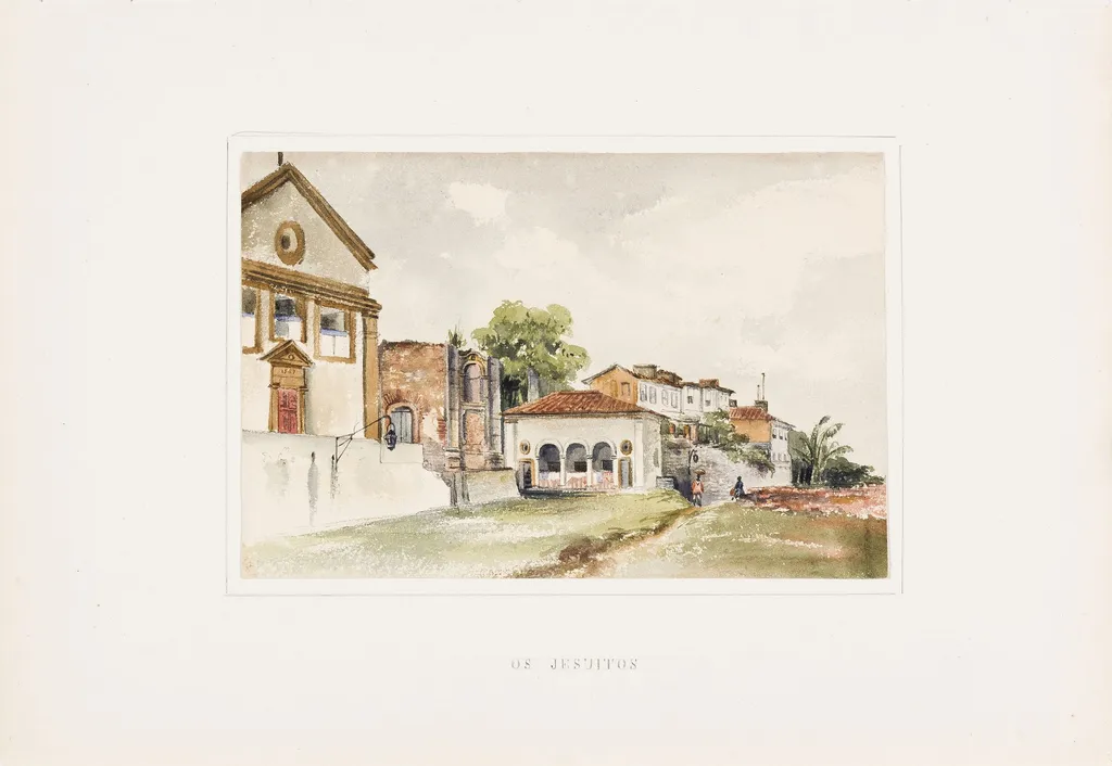 Os Jesuitos, by Jules Marie Vincent de Sinety, graphite, 1862