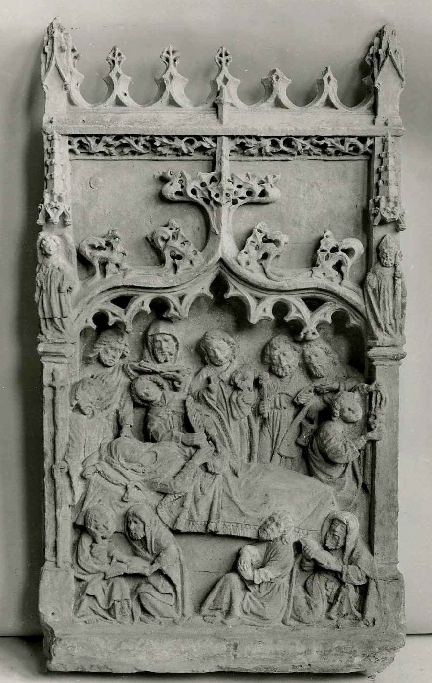 Dormition of the Virgin Relief, detail
