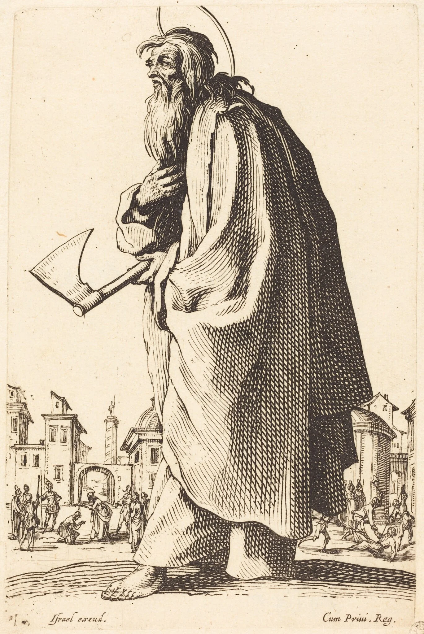 Saint Thaddeus, detail